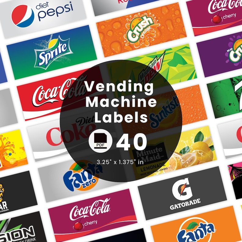 The 40-label drink pack shown at an angle.